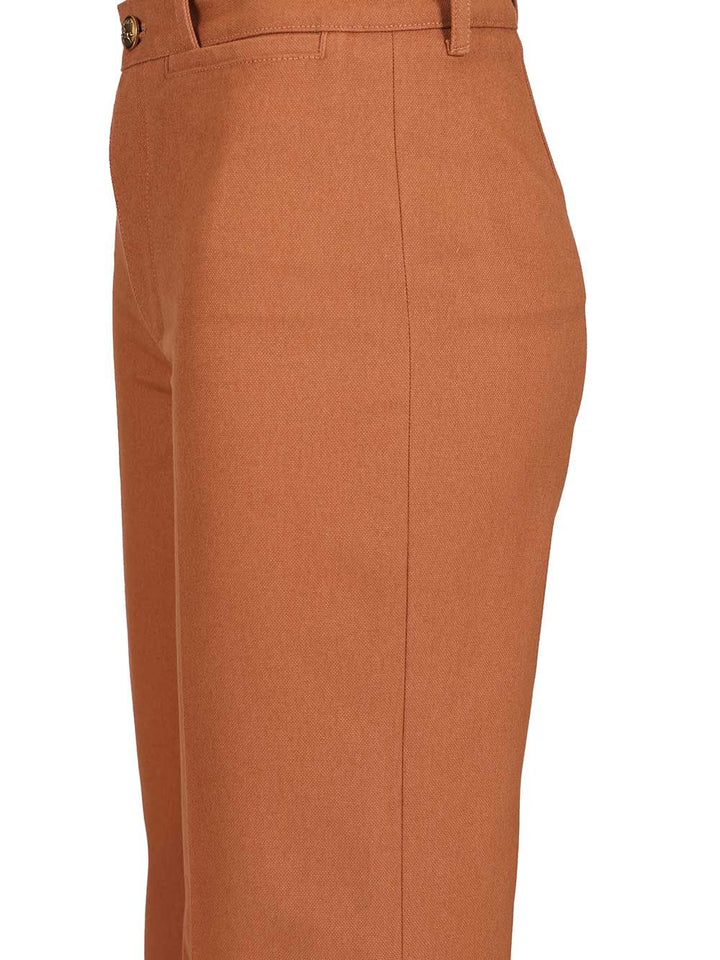 Chloe' Flared Trousers - Arancione | 1231b6850a7686db9e2e48bdab04f855cf52593d