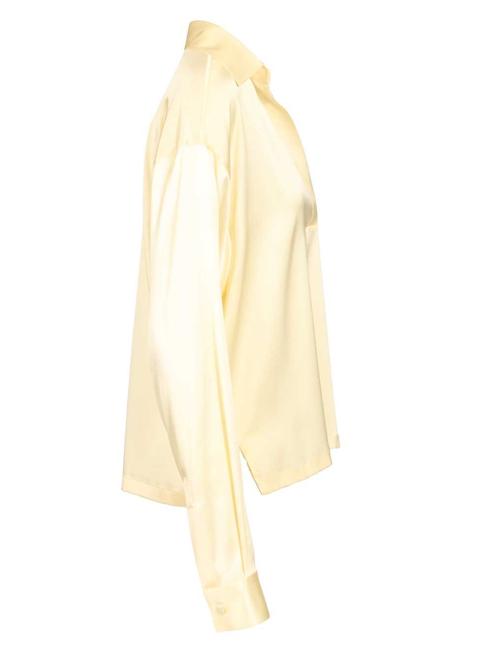 Tom Ford Silk Polo Shirt Shirts - Giallo | b53436e329bc2ef7222ea677dacccb7407029dee