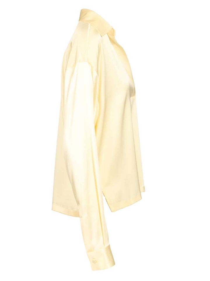 Tom Ford Silk Polo Shirt Shirts - Giallo | b53436e329bc2ef7222ea677dacccb7407029dee