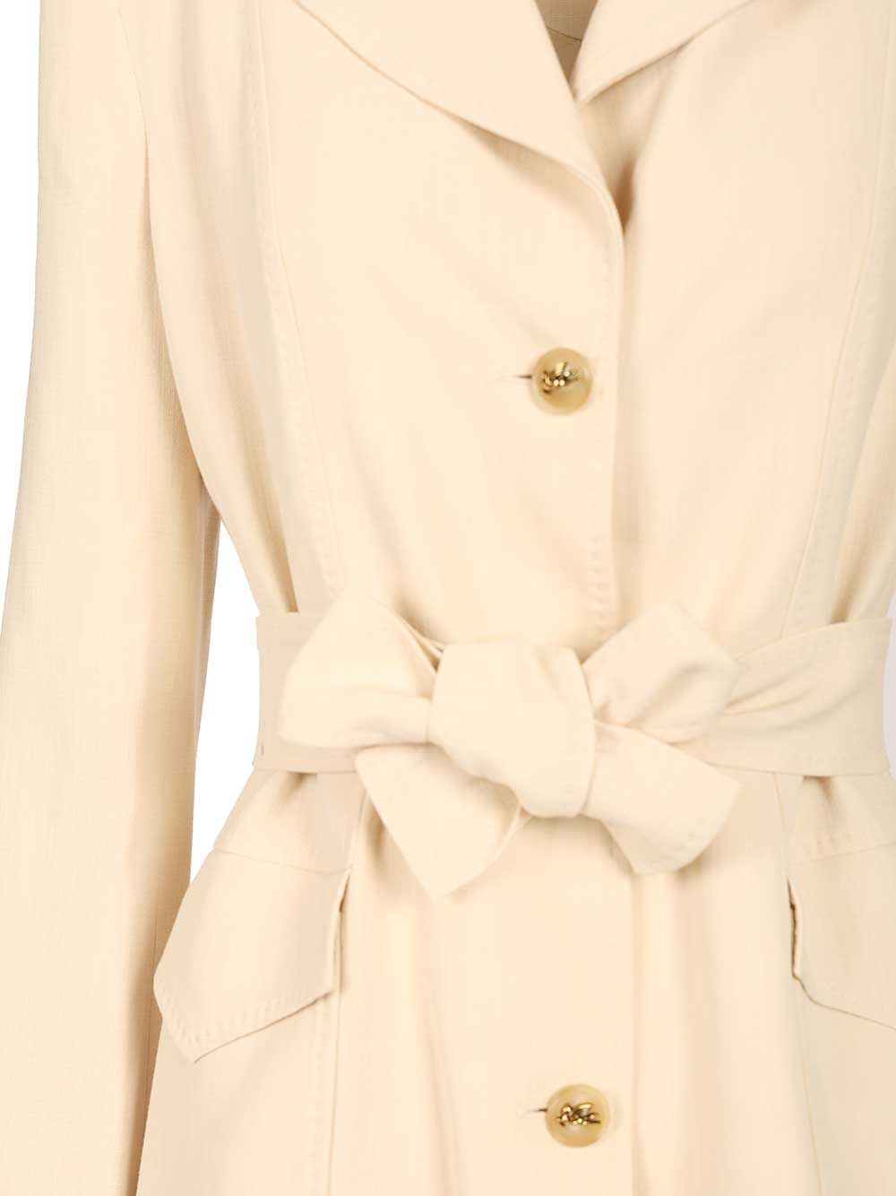 Etro Safari Blazer Giacche - Bianco | 640f227aa70a358d2bb2abf0c7bc51d60851ecc3