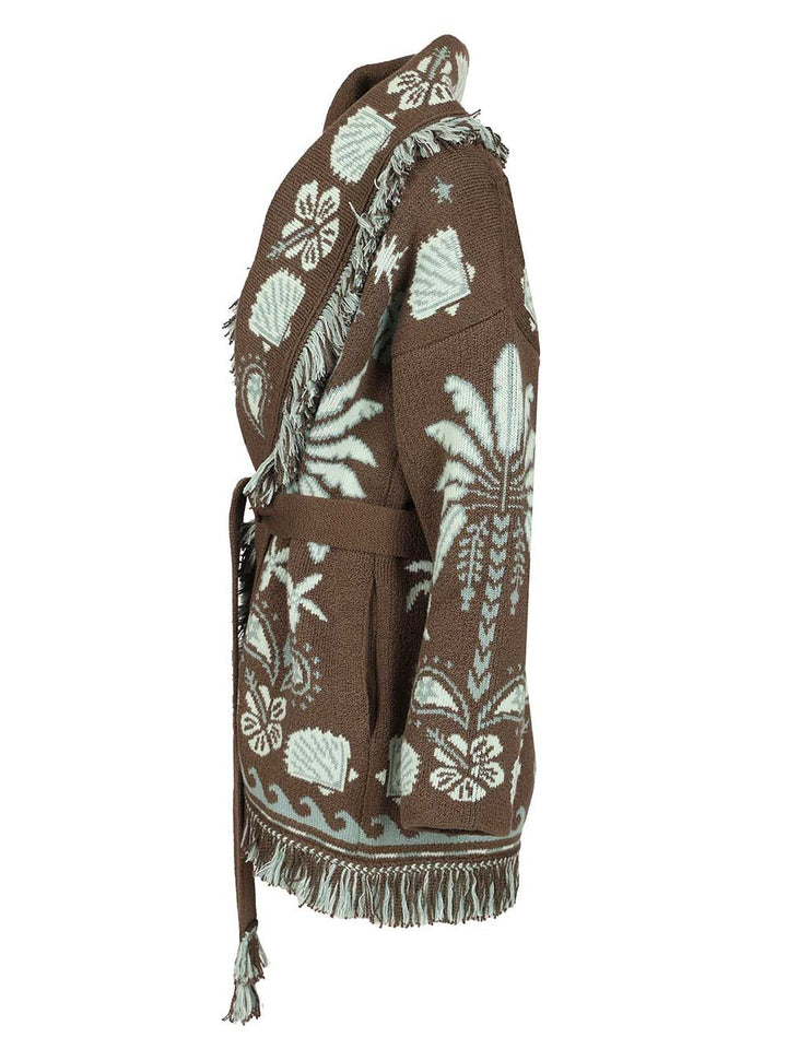 Alanui Echoes Of The Island Knitwear - Marrone | 0f4a208304164300b6d6dfb278e5a0ce6f95ae6f