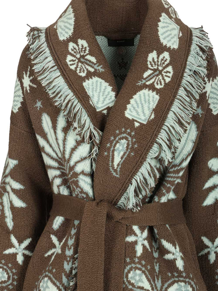 Alanui Echoes Of The Island Knitwear - Marrone | 7dea3a3cd6aa8197c9fe173a0d116dc97a15f2f3