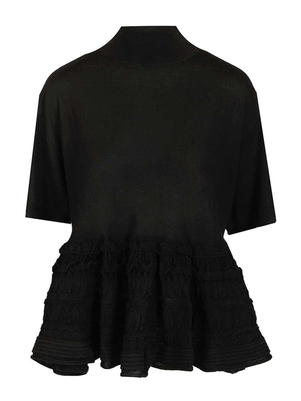 Cryoline Wool Top Knitwear Nero