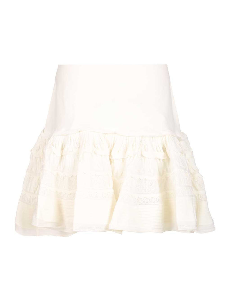 AlaÏA Crinoline Gonne - Bianco | bb14e07806574ae4e55b0cf97f840a4ea6373570