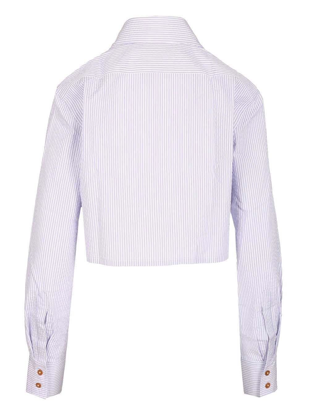 Vivienne Westwood Cut Off Heart Shirt Shirts - Bianco | 063b0280b622707628ebccb9afb390c6f4287252