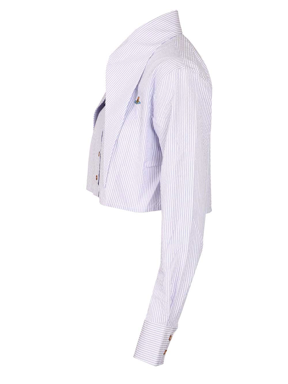 Vivienne Westwood Cut Off Heart Shirt Shirts - Bianco | 62dc2047e5d593871f543a8b28ad4c66666b8147