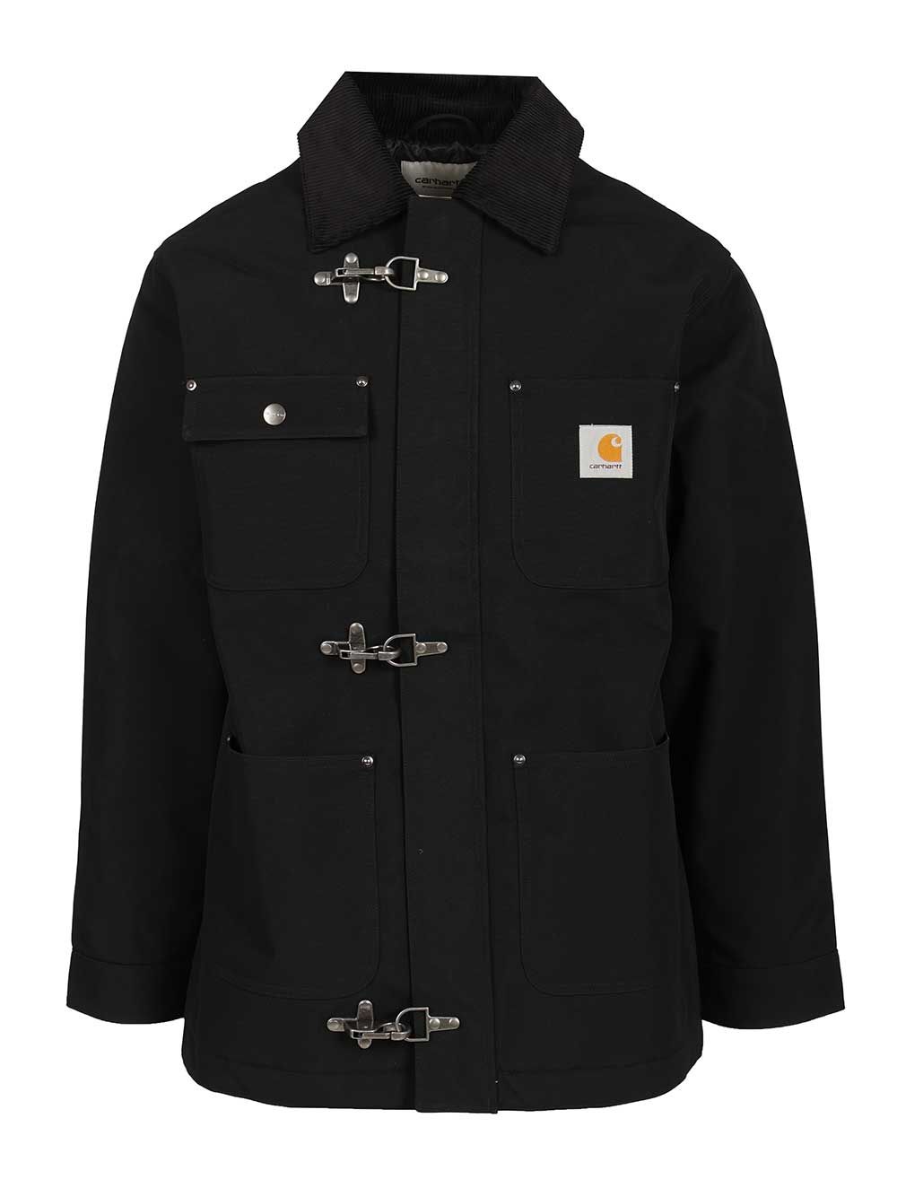 Carhartt Wip Adair Coats - Nero | bf4831bb0a1ee7729c61627b63361ece8ef8baa1