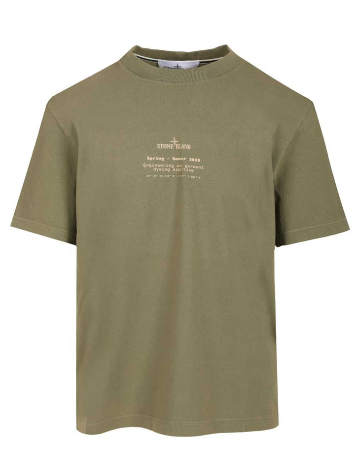Stone Island Stone T-Shirt - Verde | da1d4f33547028b82fc5e098b02d7c3395cae336