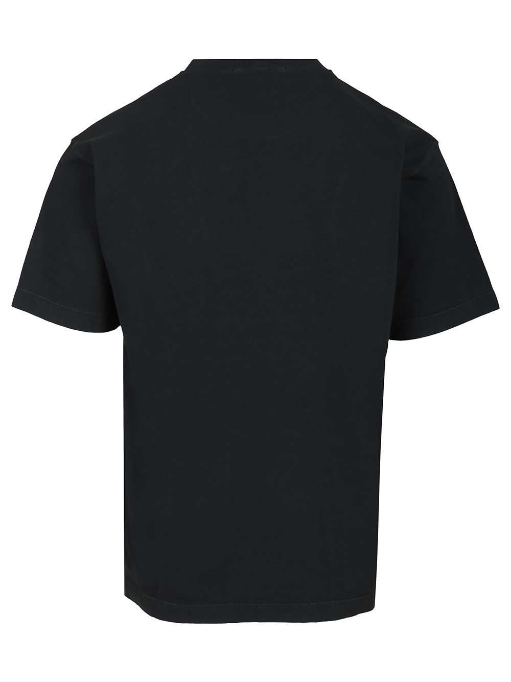 Stone Island Cotton T-Shirt - Blu | 09c12bc58528960804036f22b4c334f438f77213