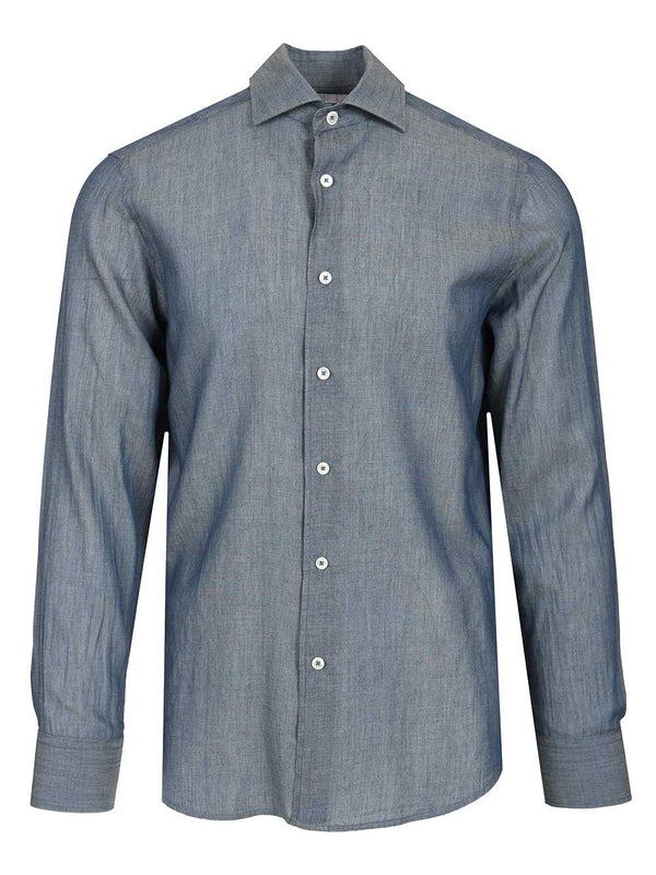 Long-Sleeved Shirt Shirts Light Blue