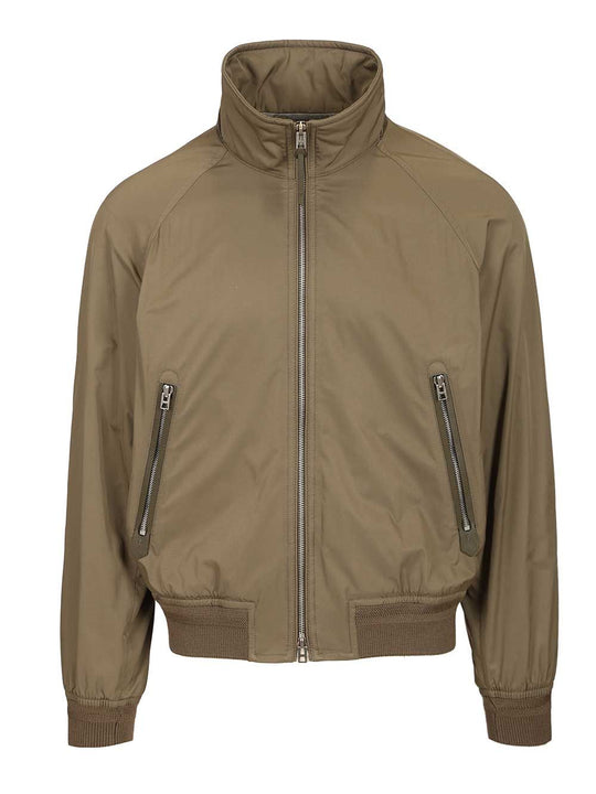 Jacket With Cashmere Lining Giacche Verde