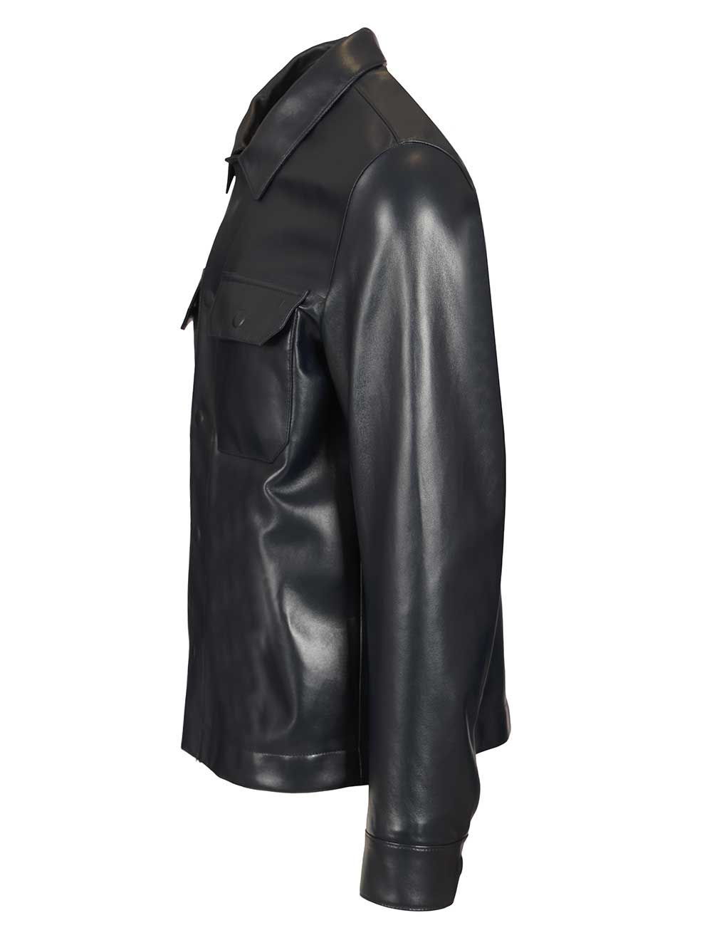 Tom Ford Leather Jacket Giacche - Blu | 2085d04e677af4608ec09a0711ce6c8de0ad94c1