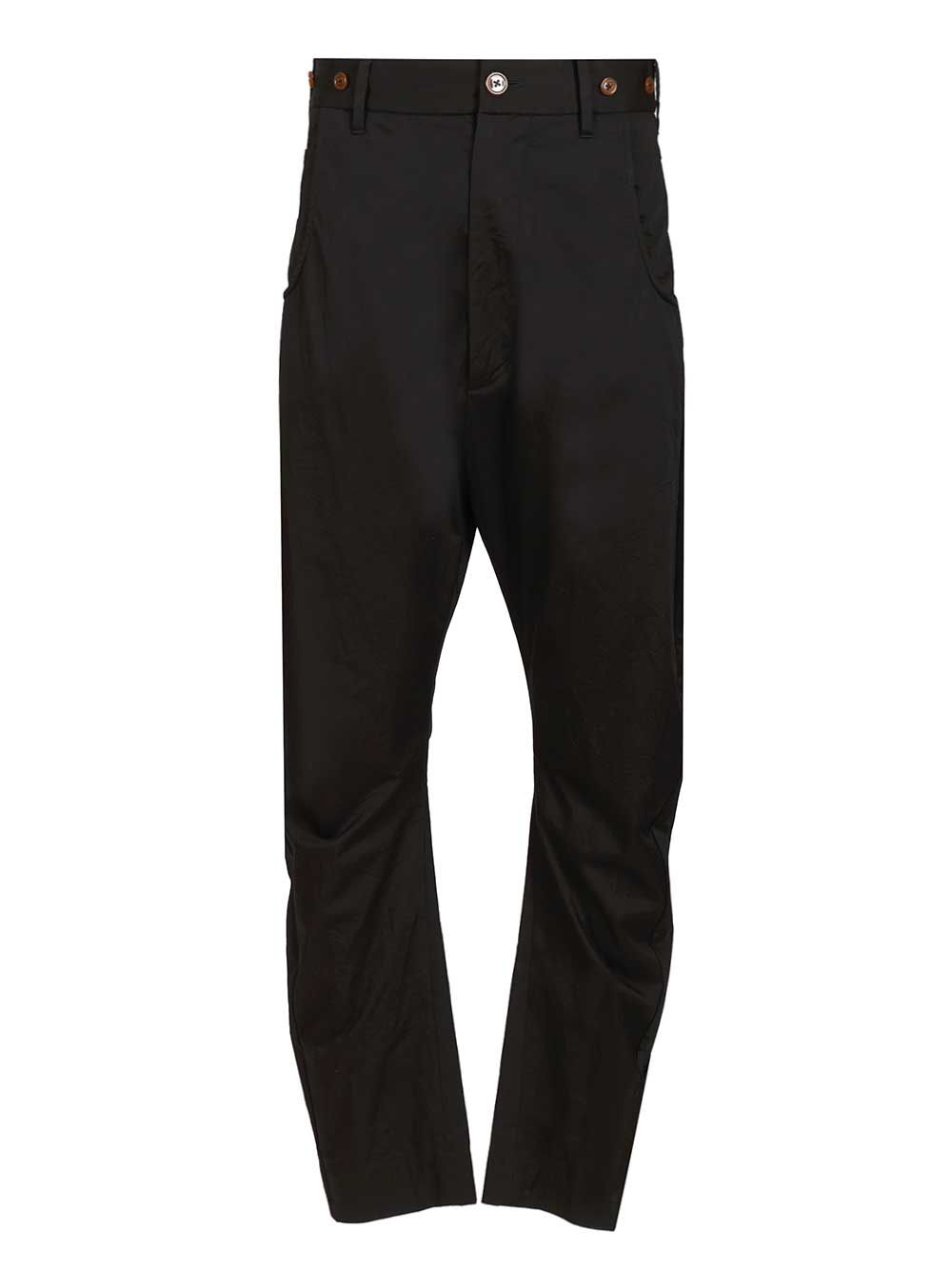 Vivienne Westwood Buckle Back Trousers - Nero | 55b85923ed3f20133f7d980f177c5d807ad01770