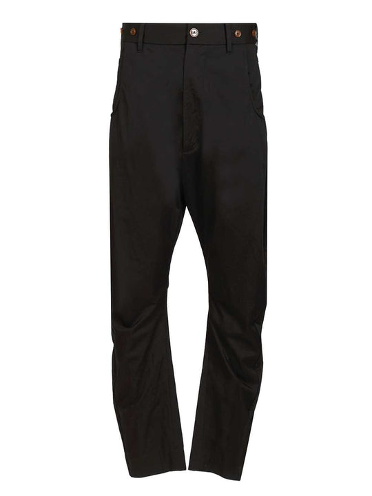 Buckle Trousers Nero