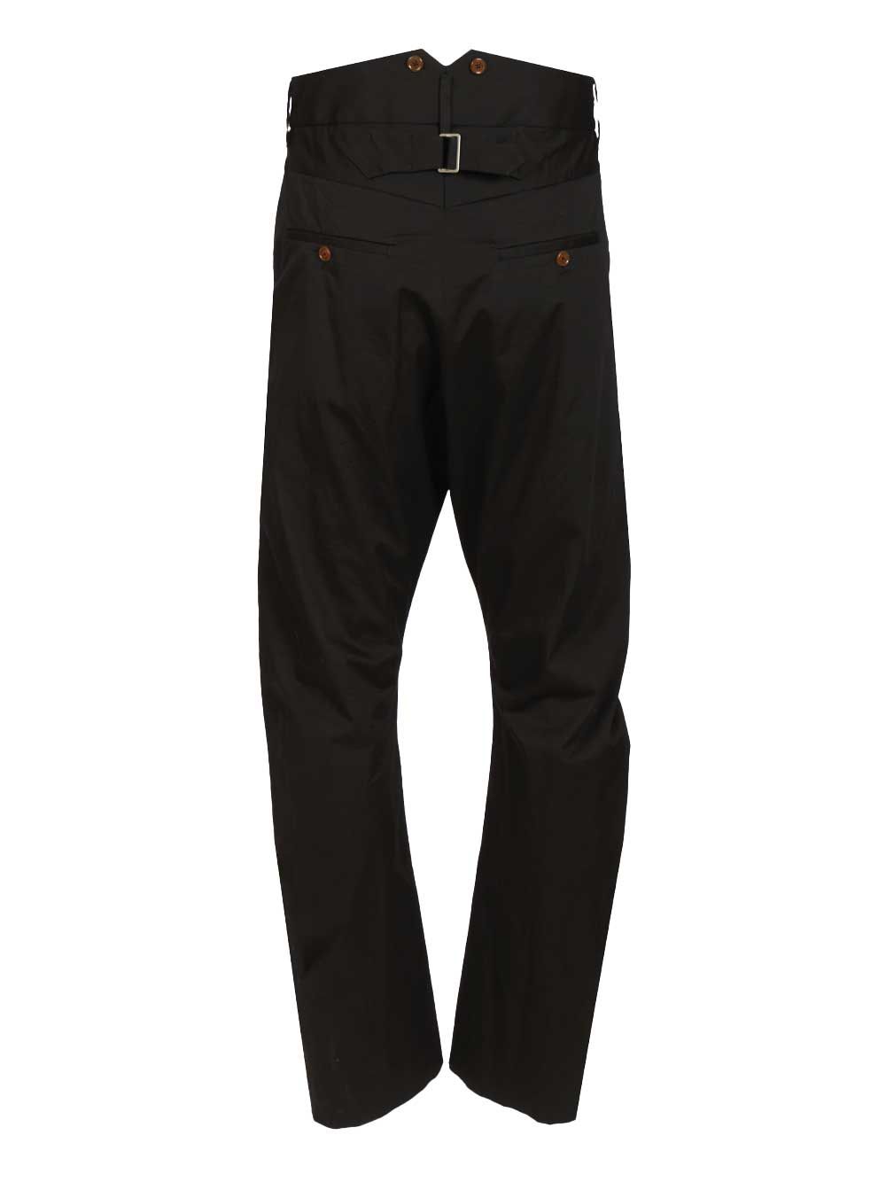 Vivienne Westwood Buckle Back Trousers - Nero | 431ec9876af79d55b23495aae0a301d52eb59116