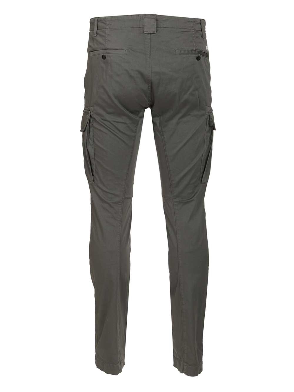C.P. Company Stretch Sateen Ergonomic Cargo Pants Trousers - Grey | e2a83196bd39f1fe6e7bba99f454641d48509768