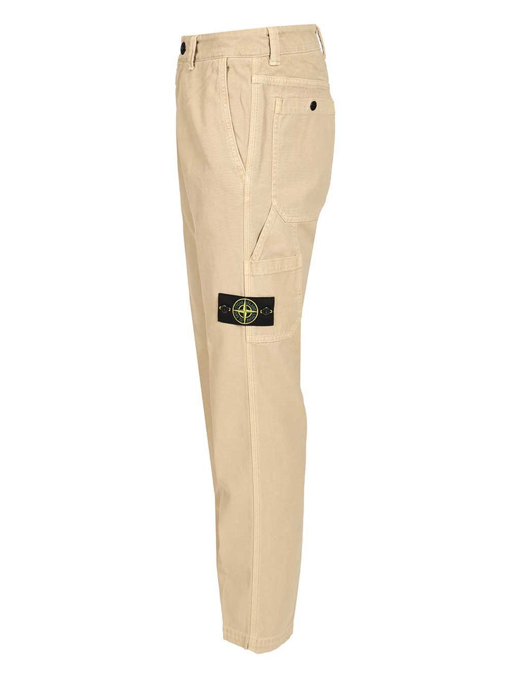 Stone Island Shorts Light Ripstop Cordura® Advanced Fabrics Trousers - Beige | 84ade27ede7935d10d421732fdd1f4cf6bdc89f6