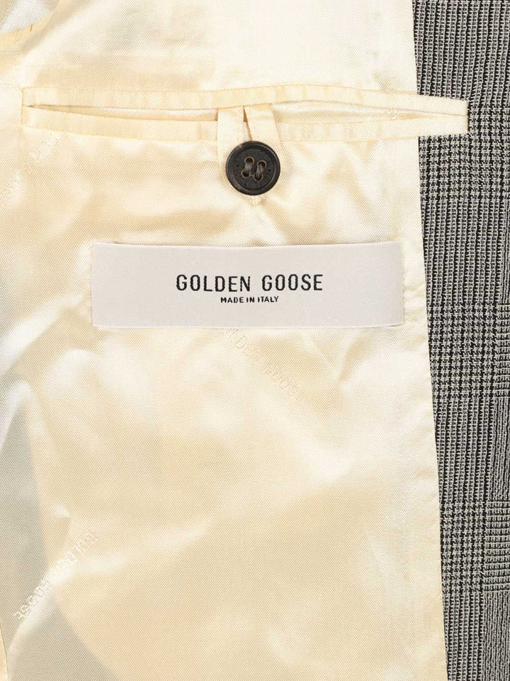 Golden Goose Deluxe Brand Journey M's Deconstructed Jacket Nikolai Prince Of Whales Giacche - Grey | 103a077c00bb9b3c023233ac78c305d279960ed2