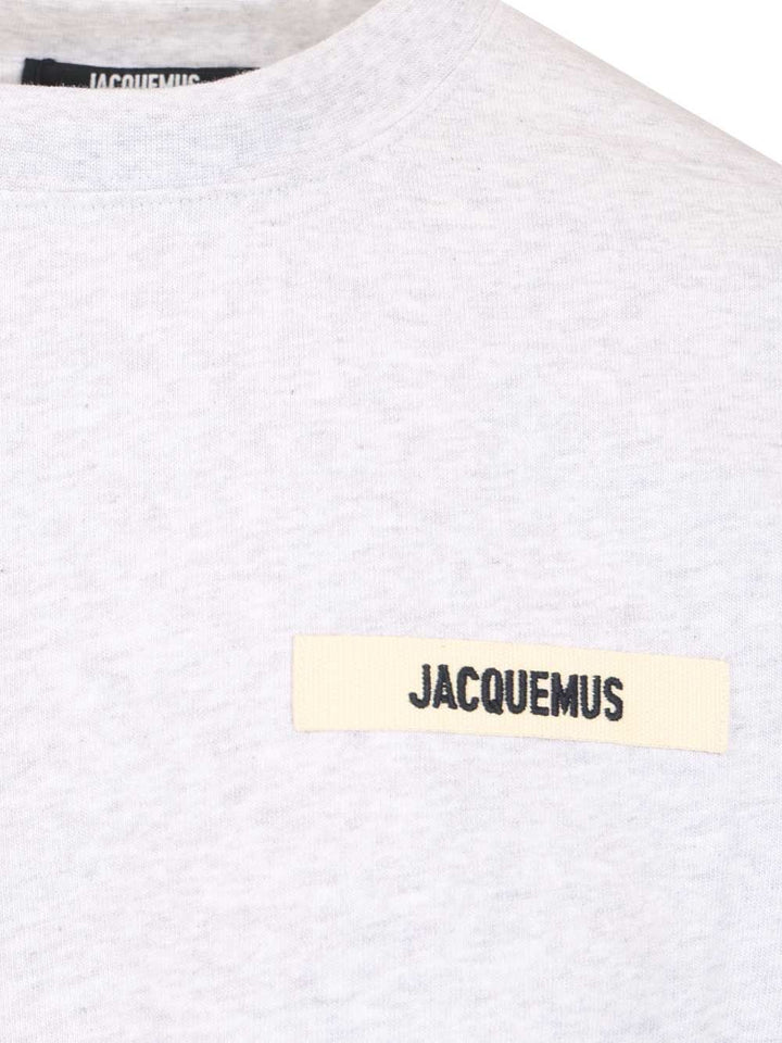 Jacquemus Le Tshirt Gros Grain T-Shirt - Grey | 3f70dc02ec9875d70e84df978c61d6f54a011d07