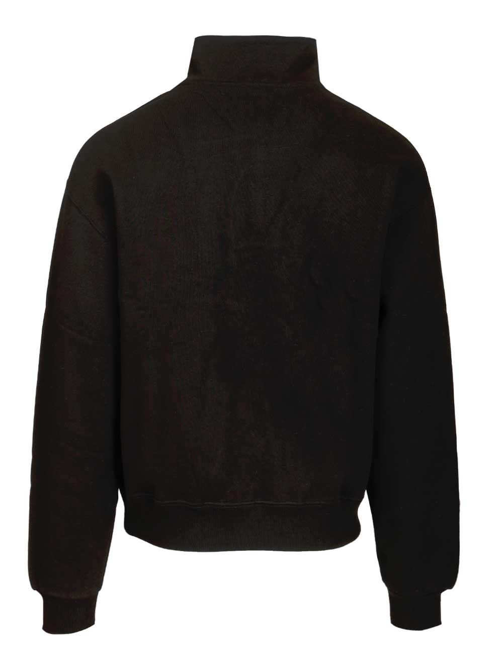 Jacquemus Le Camionneur Gros Grain Sweatshirts - Nero | f1437b623b60c3953eb2439eb8ad4f50b450e193