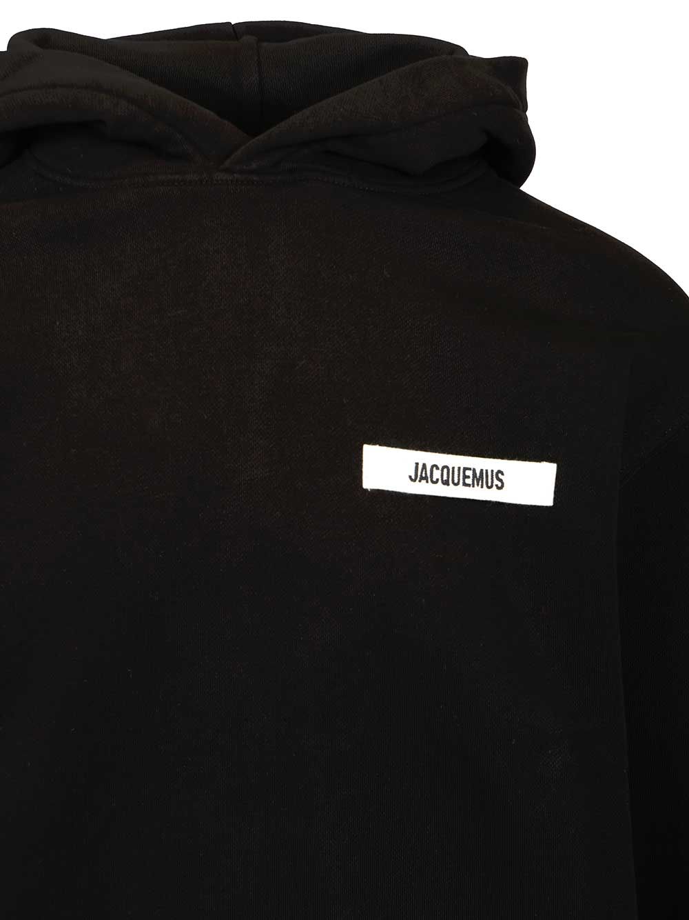 Jacquemus Gros Grain Sweatshirts - Nero | c685aa3db68b73aa50fbdbeada827e5a4eee1777