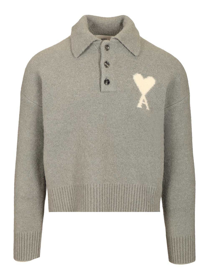 Ami Ami De Coeur Knitwear - Grey | 8ef529731b3c6d4700f47f7db6150e78a55c049b