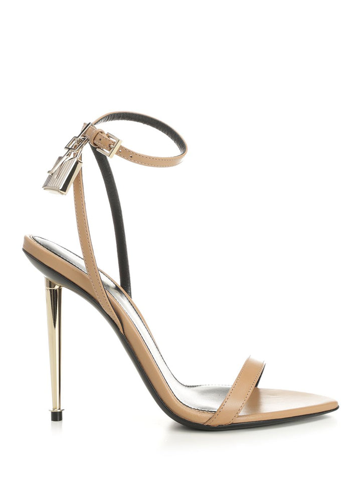 Tom Ford Padlock Sandali - Marrone | 74fb1fbc8205a8bf27e6612cce434d07421ed8dd