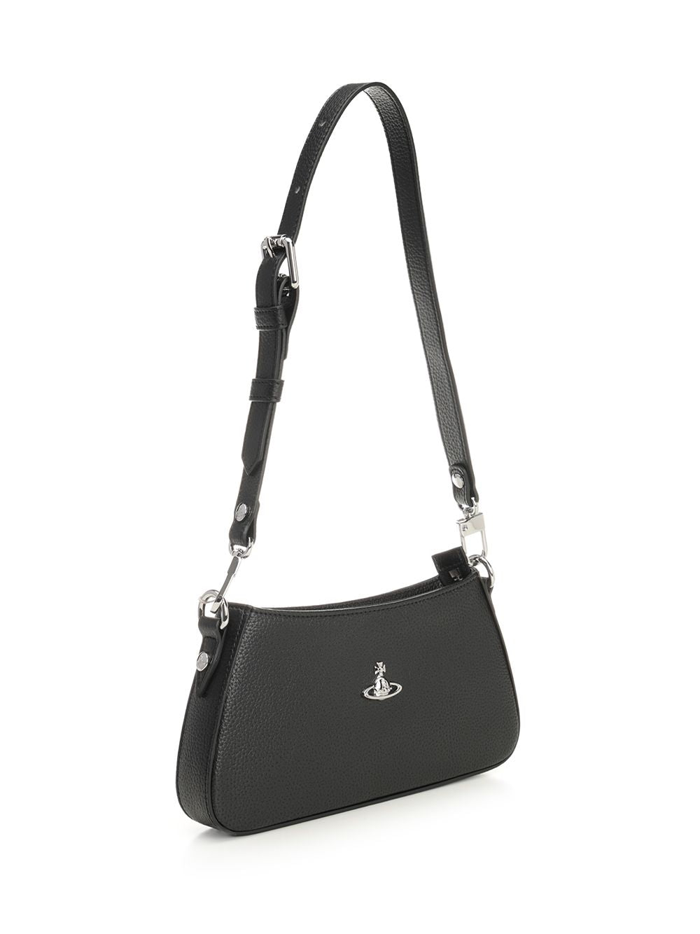 Vivienne Westwood Tasha Shoulder Phone Bag Shoulder Bags - Nero | fc39961358a00d2e5ca0d00103aba13186339e34