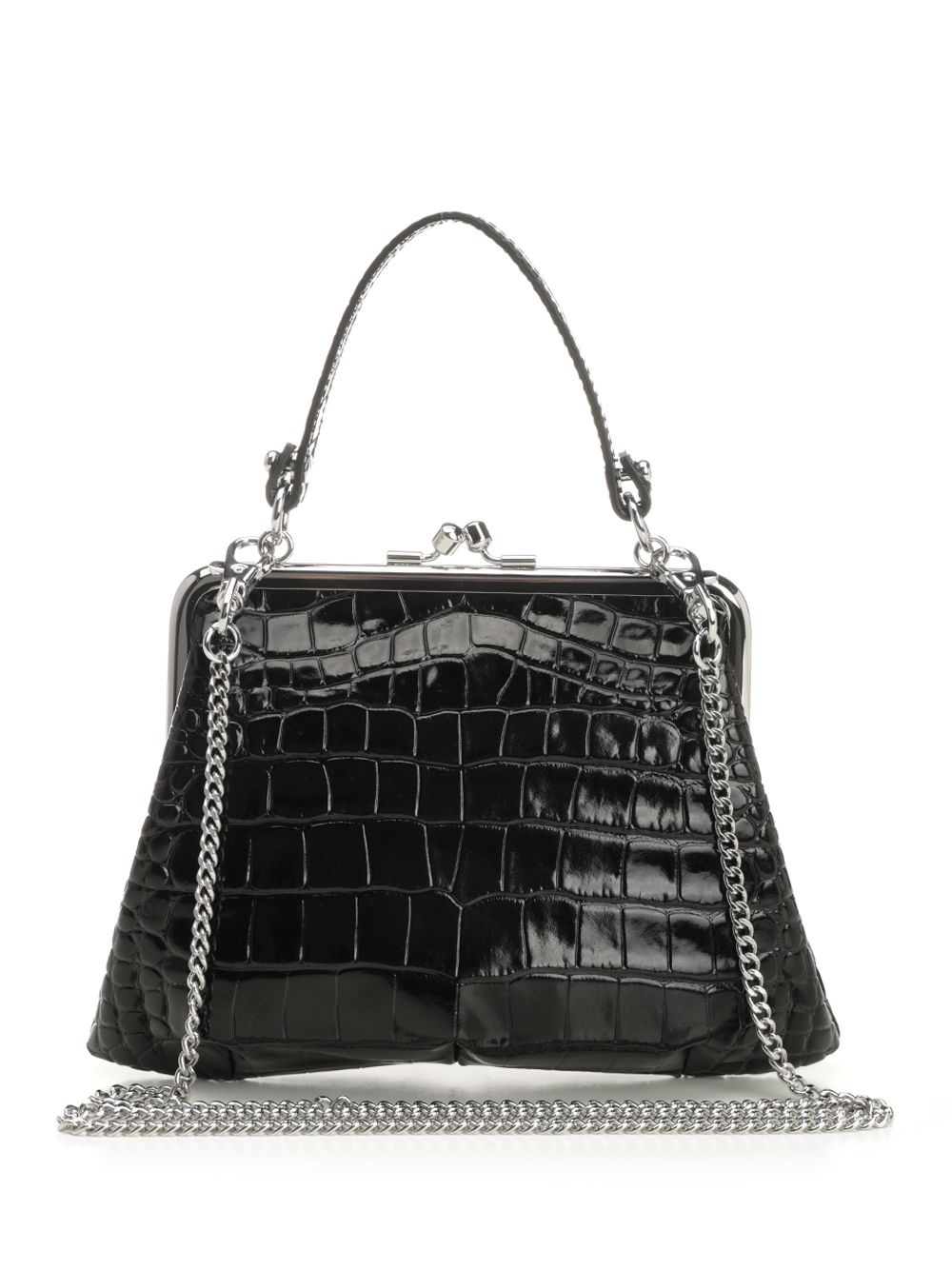 Vivienne Westwood Granny Frame Purse Handbags - Nero | 50154a8238329e16e71ef7f89990b1e42f3ea66e