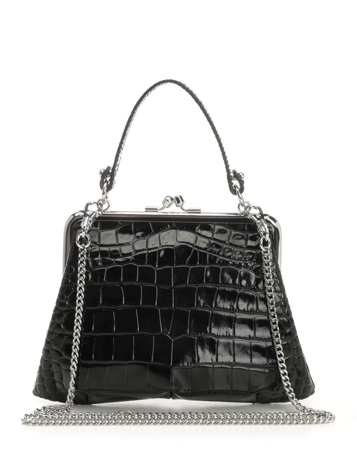 Vivienne Westwood Granny Frame Purse Handbags - Nero | 50154a8238329e16e71ef7f89990b1e42f3ea66e