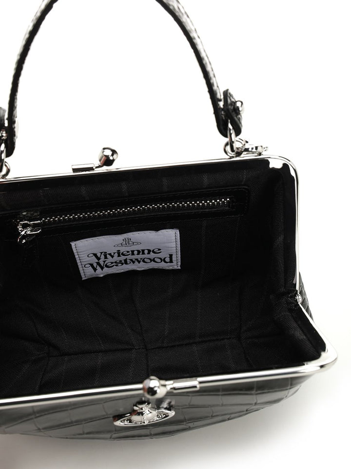 Vivienne Westwood Granny Frame Purse Handbags - Nero | b161450e5684dd5bbe17673d6288bfc7d33c6548