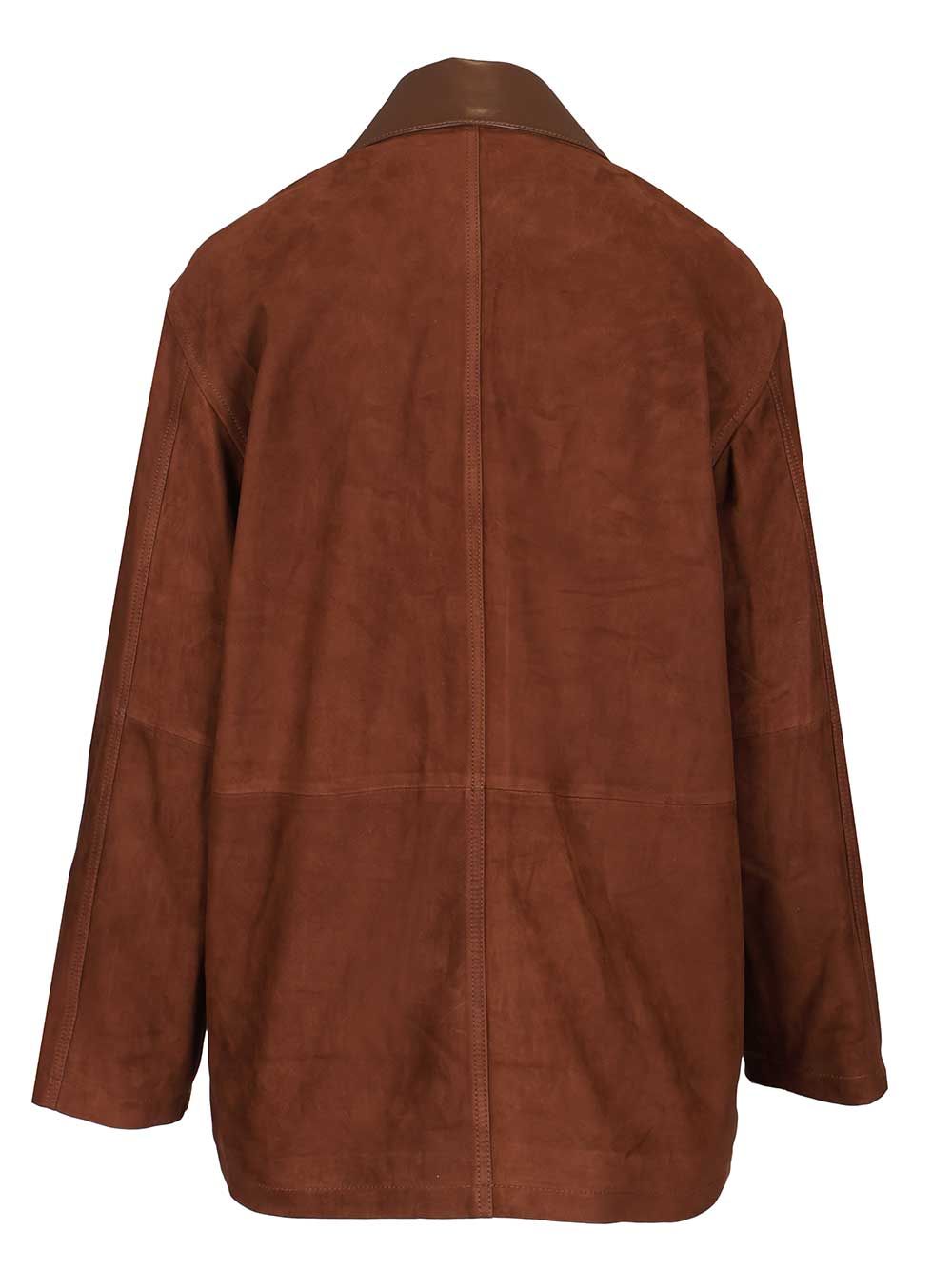 Arma Elsa Lamb Suede Giacche - Marrone | d8d58de341841e64829e00a31603eb0a11f7c562