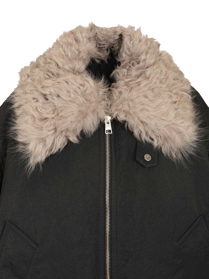 Ami Padded Bomber Jacket Giacche - Bianco | 8f5fa1f83ce8975ab7f8c8c47cb6dfba3dcdb20d