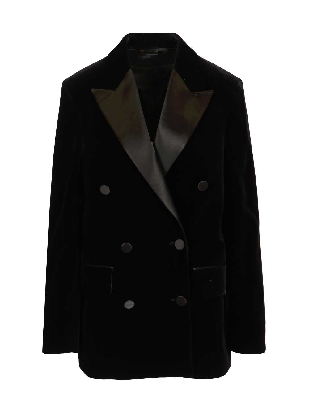Golden Goose Deluxe Brand Double-Breasted Jacket Giacche - Nero | 454da2f40f25993b1cfc1e72a3790cf745886d2a
