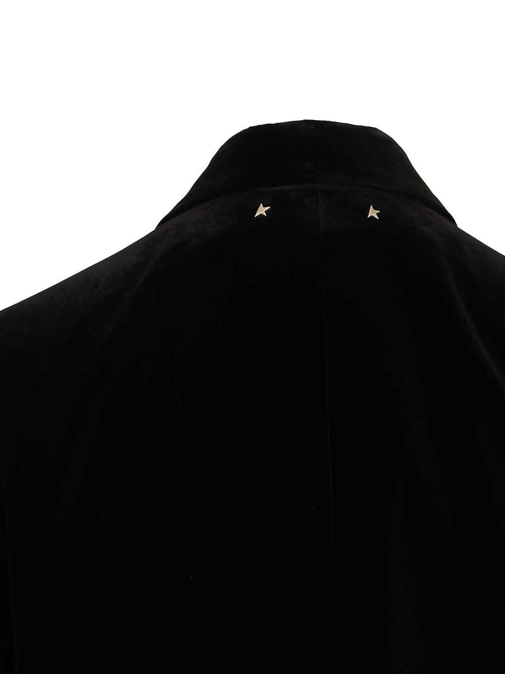 Golden Goose Deluxe Brand Double-Breasted Jacket Giacche - Nero | b13f1fdf77a06785bfb4cdd22a1ab6874ec2ebf6