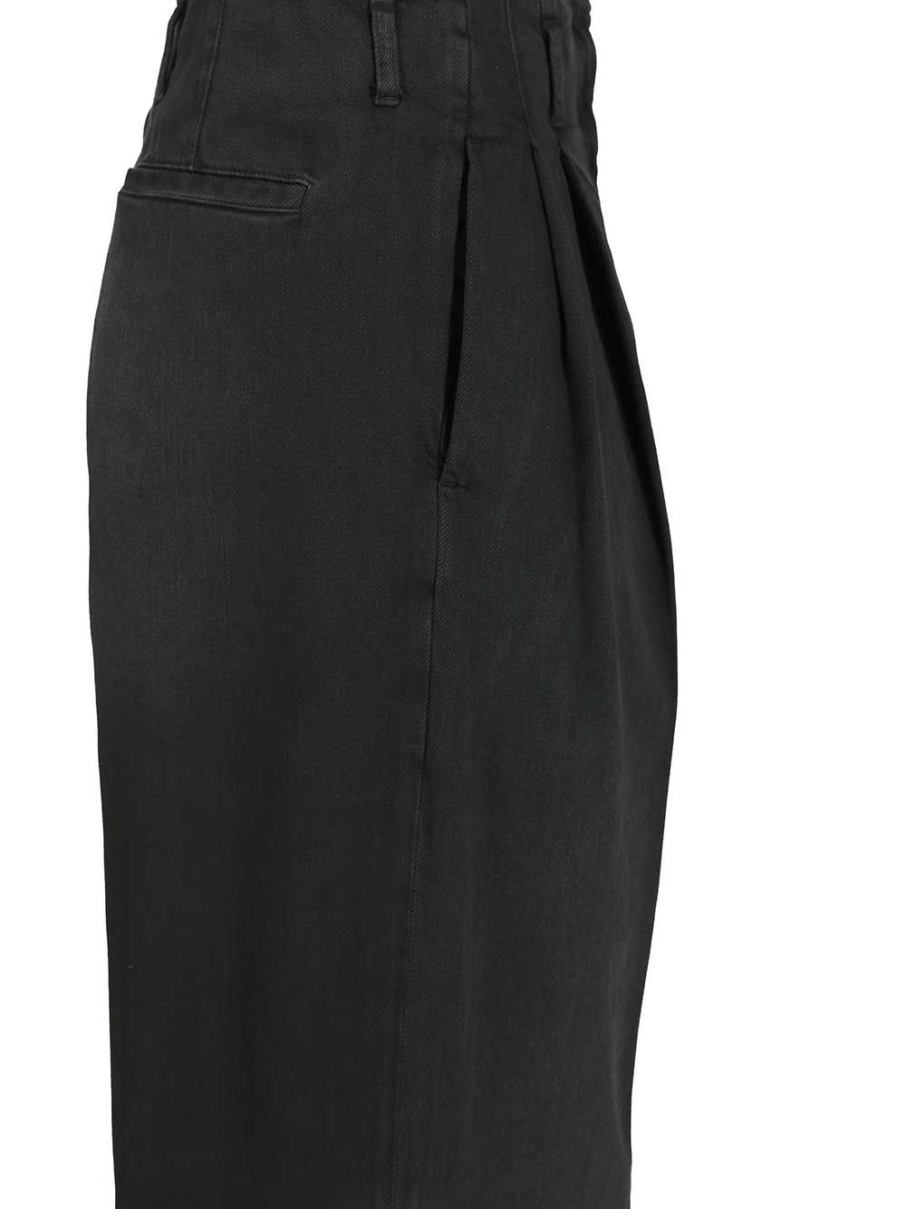 Golden Goose Deluxe Brand Wide-Leg Trousers - Nero | a178bee0788ab281d840beedbcb91694d4c6780a