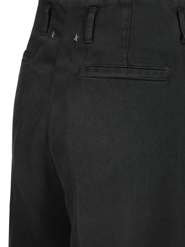Golden Goose Deluxe Brand Wide-Leg Trousers - Nero | a3b2b7241ac91546052922cdc2f88fb62374d228