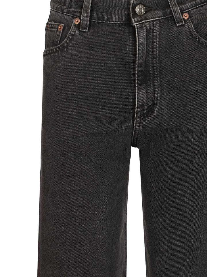 Chloe' Cropped Jeans - Nero | 725d9c0cfc4fb05f36009ad06ea1dca80b008701