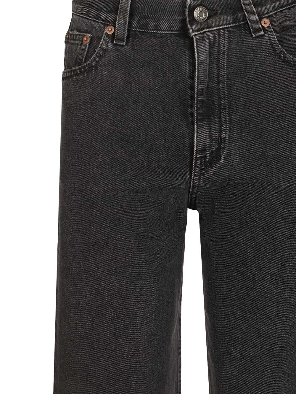 Chloe' Cropped Jeans - Nero | 725d9c0cfc4fb05f36009ad06ea1dca80b008701