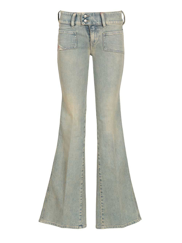 Diesel Bootcut Jeans - Light blue | b9b828bee548dc954432553026de311d76d17777