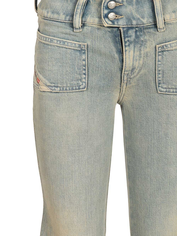 Diesel Bootcut Jeans - Light blue | 479f83b076a03fba41813a5149b12ad5a0eb659f