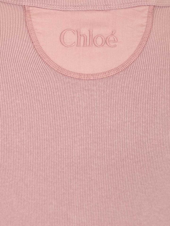 Chloe' Cotton Henley Shirt Knitwear - Rose | cd9cea4e4b828c2320187589bd230d4154e13bd0