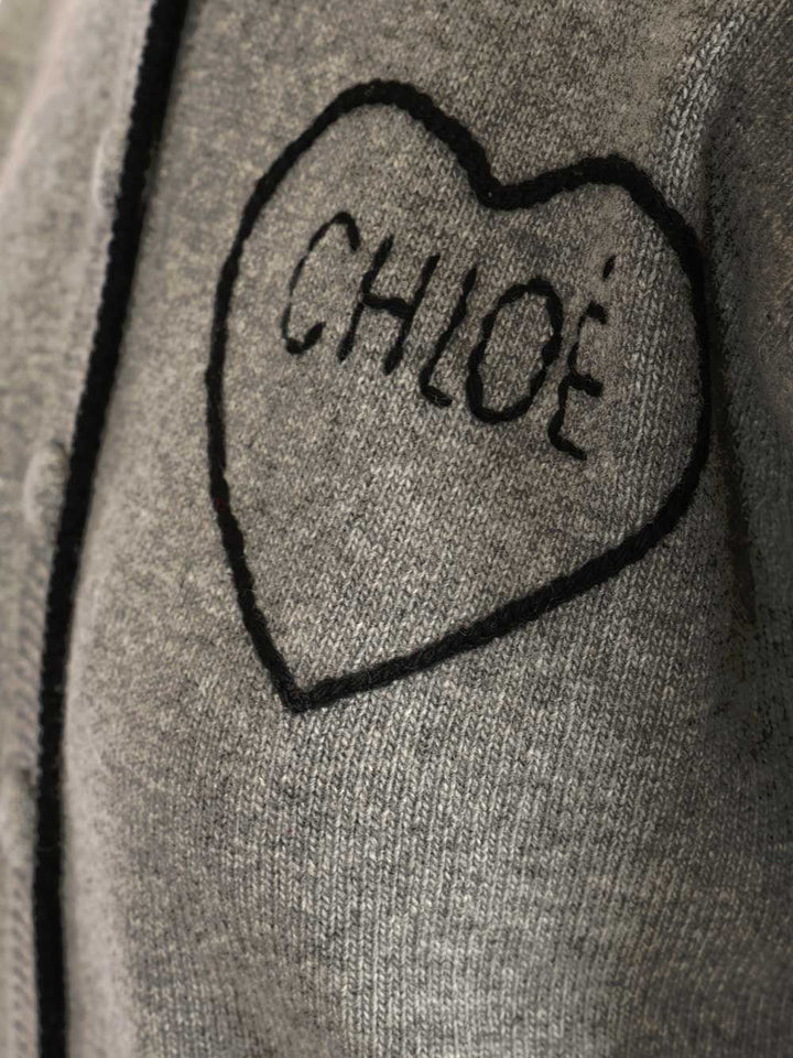 Chloe' Cashmere Blend Cardigan Knitwear - Grey | 84c4bb3850ee1c8df9b2e0b40a3227d4bc030447
