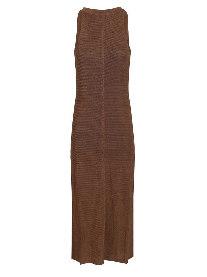 Loulou De Saison Pablo 01 Maxi Dress Abiti - Marrone | b2ac8a76f9ccb39c318fd03ee218e2e6b678a3e1