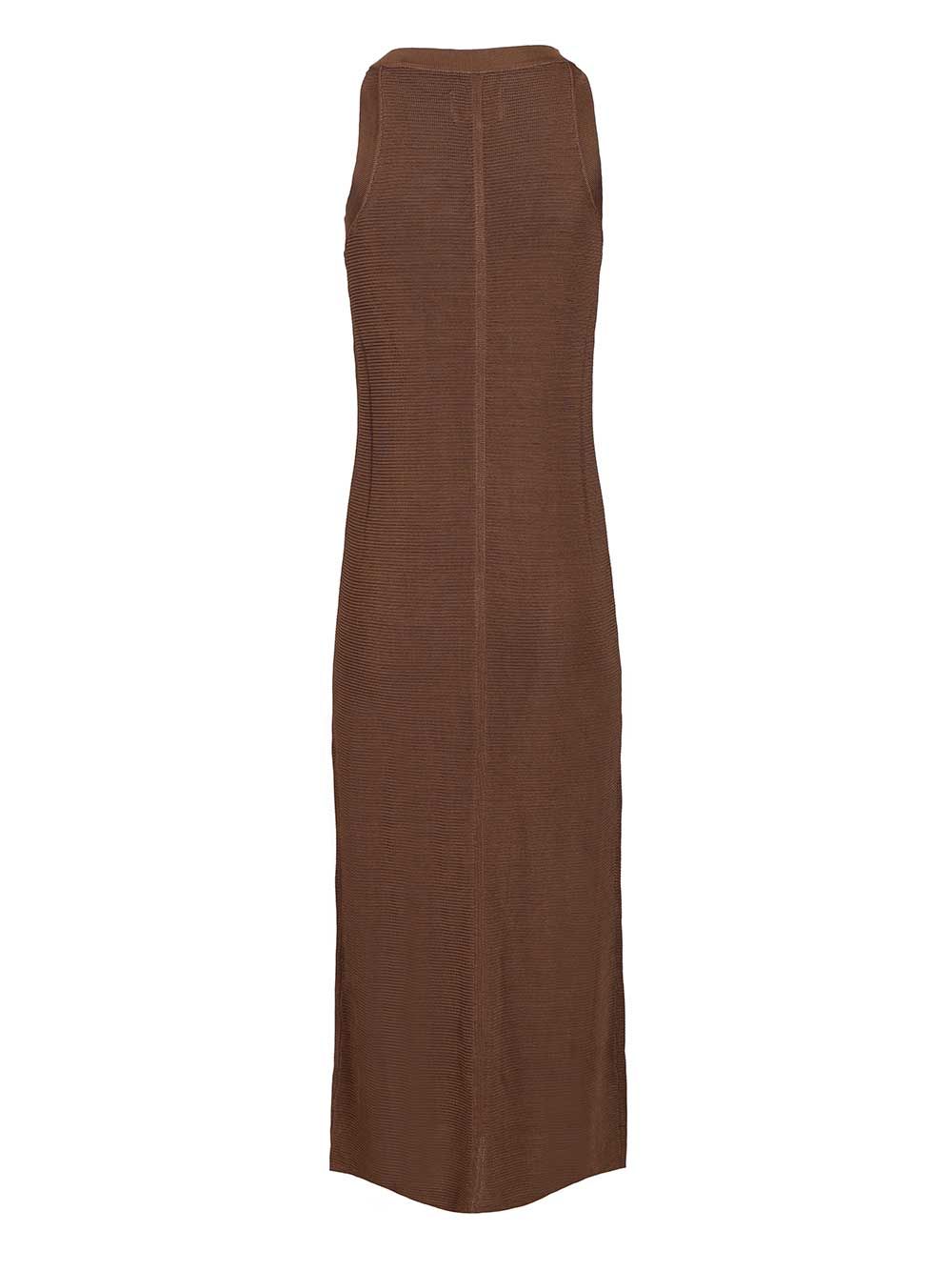 Loulou De Saison Pablo 01 Maxi Dress Abiti - Marrone | 12b3a736ac3a517ab95f22618fe1ea3ad94a0e31