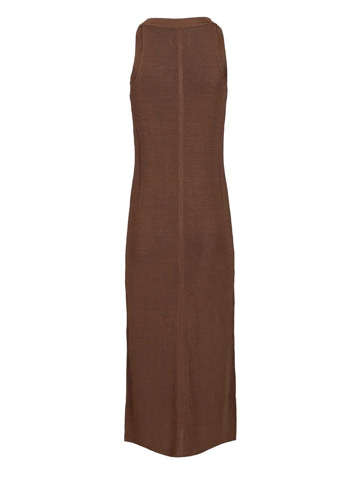 Loulou De Saison Pablo 01 Maxi Dress Abiti - Marrone | 12b3a736ac3a517ab95f22618fe1ea3ad94a0e31