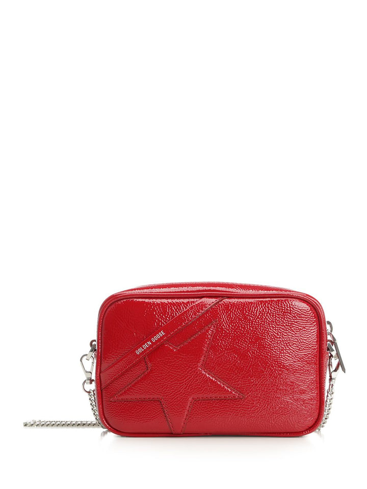 Golden Goose Deluxe Brand Mini Star Bag Naplack Leather Body And Star Crossbody Bags - Rosso | e706e5a911ab8ca3434799afe8197084593afbc4