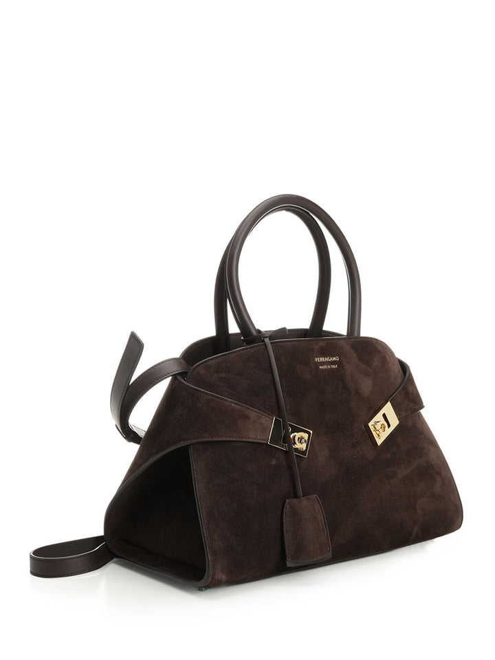 Ferragamo Hug Handbags - Marrone | 998179c9af978c4f8d4c647ab728a92b27b77746