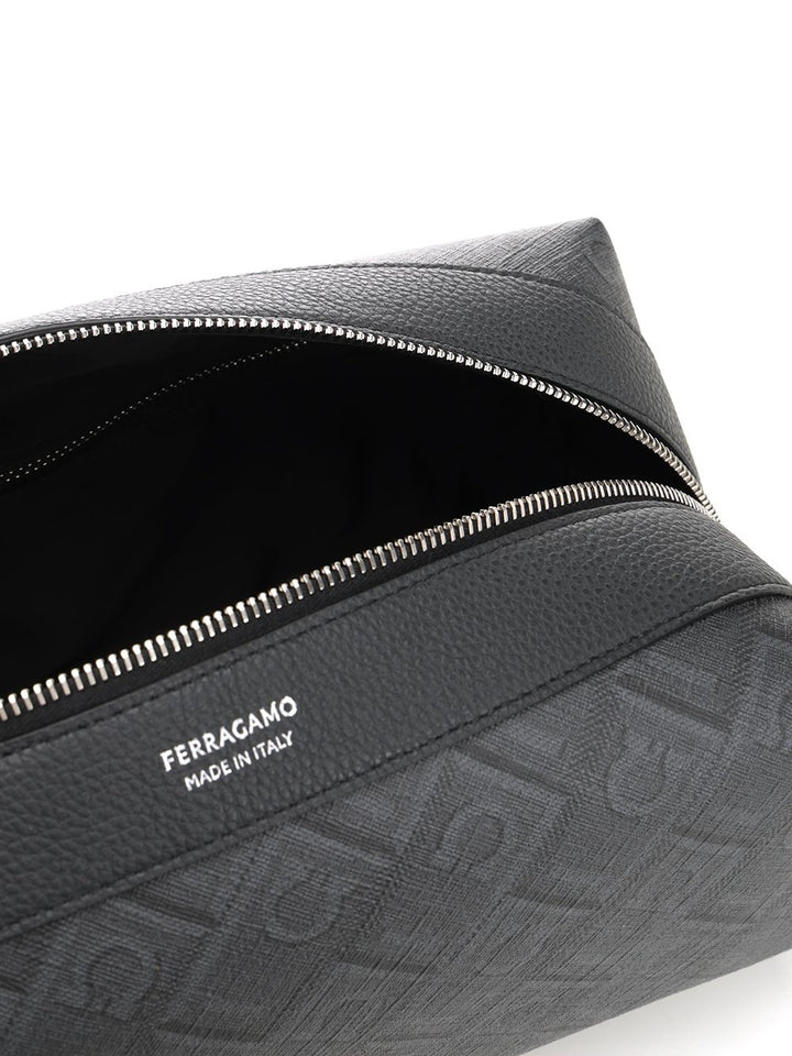 Ferragamo Dopp Kit Small leather goods - Nero | 437f76376ceb6870fd083d0aef105cfb2ff229e8