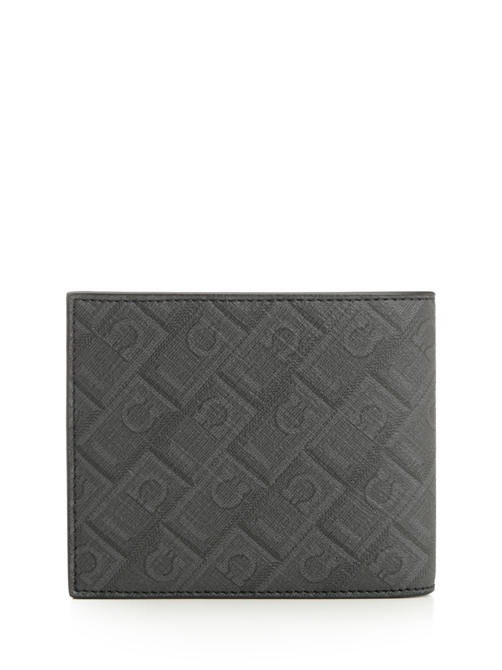 Ferragamo Leather Wallet Monogram Wallets - Grey | f79dc1d597eaafa49fb6a9c4fcd7988e0bfe2dbc